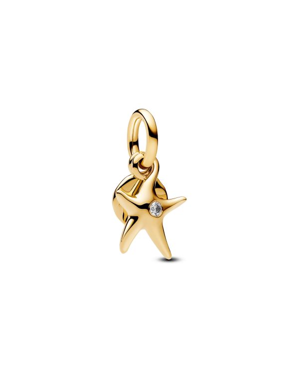 Pandora - Zirkonia Charm Metall - Pandora Moments