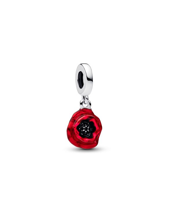 Pandora - Kristall Charm Silber 925 - Pandora Moments