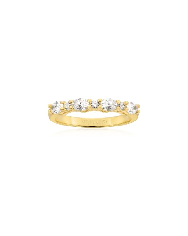 SIF Jakobs - Zirkonia Ring Silber 925 - Ellera