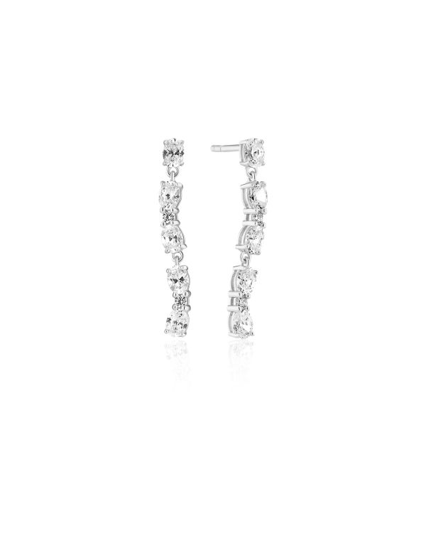 SIF Jakobs Pendants d'oreilles Zirconia Argent 925 - Ellera