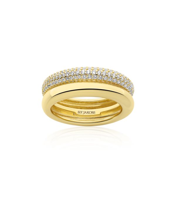 SIF Jakobs - Zirkonia Ring Silber 925 - Carrara