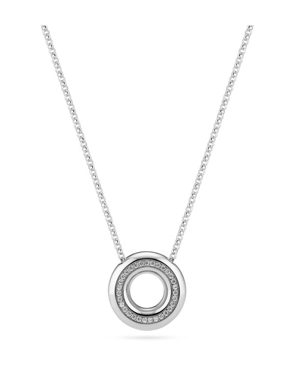 SIF Jakobs - Zirkonia Halskette Silber 925 - PALERMO