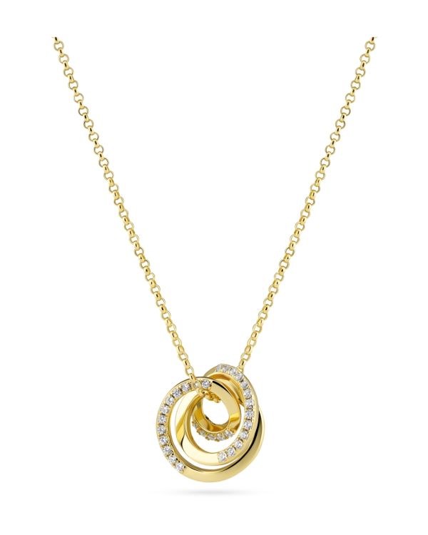 SIF Jakobs - Zirkonia Halskette Silber 925 - SPIRALE