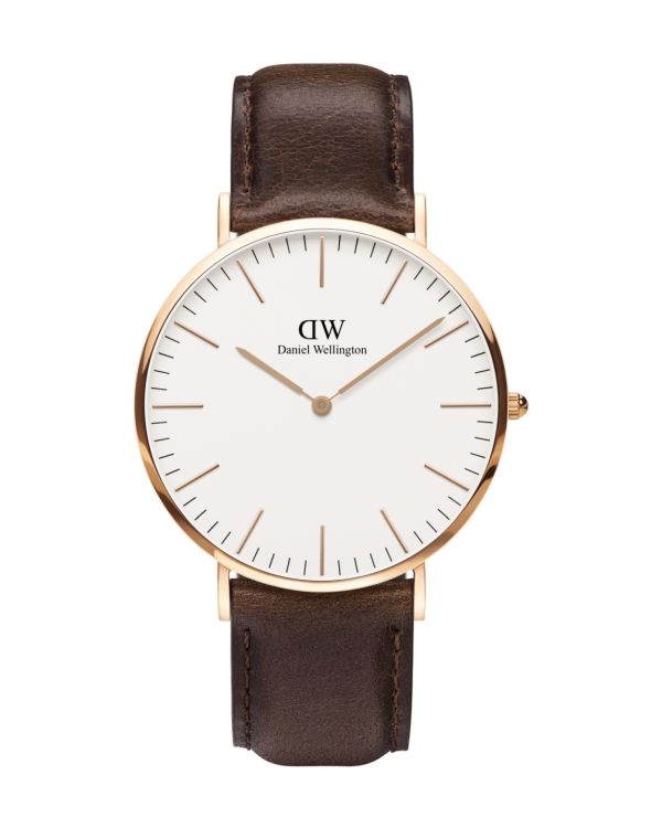 Daniel Wellington Montre analogique - Classic Bristol Rose Gold