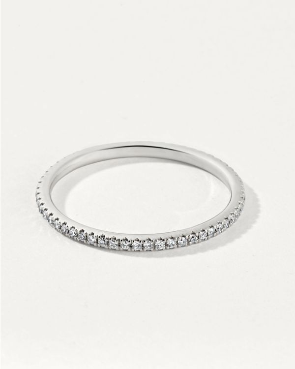 Bague Diamant Or 18 ct - Alliance de Diamonds by Carat