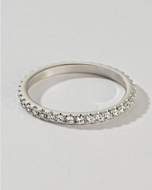 Bague Diamant Or 18 ct - Alliance de Diamonds by Carat