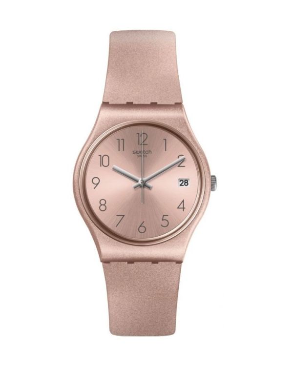 Swatch Montre analogique, Swissmade - Original Gent: Pinkbaya