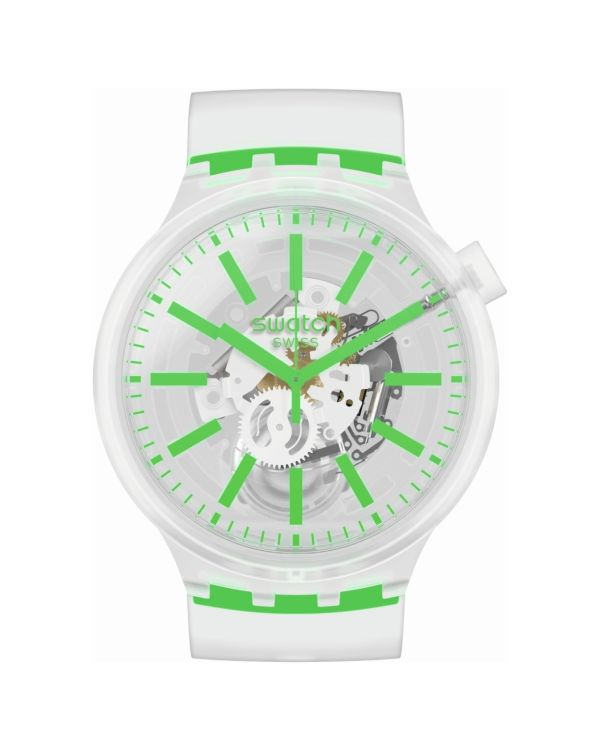 Swatch Montre analogique-2006 Swatch Big Bold: GREENINJELLY     