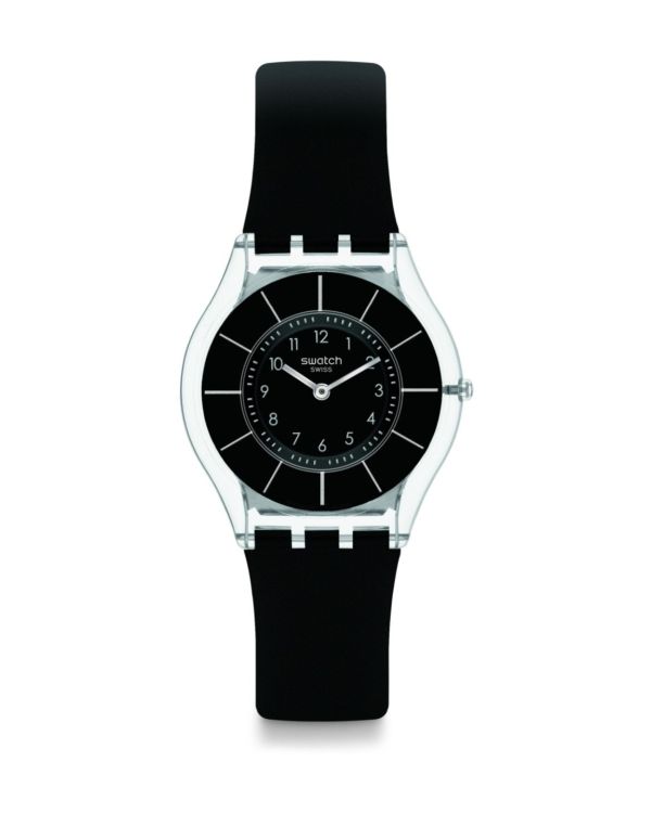 Swatch Uhr - Skin Classic Biosourced: Black Classiness Again
