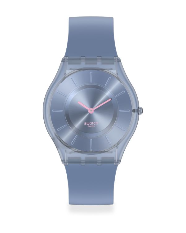 Swatch Analog-Uhr - Skin Classic Biosourced: Denim Blue