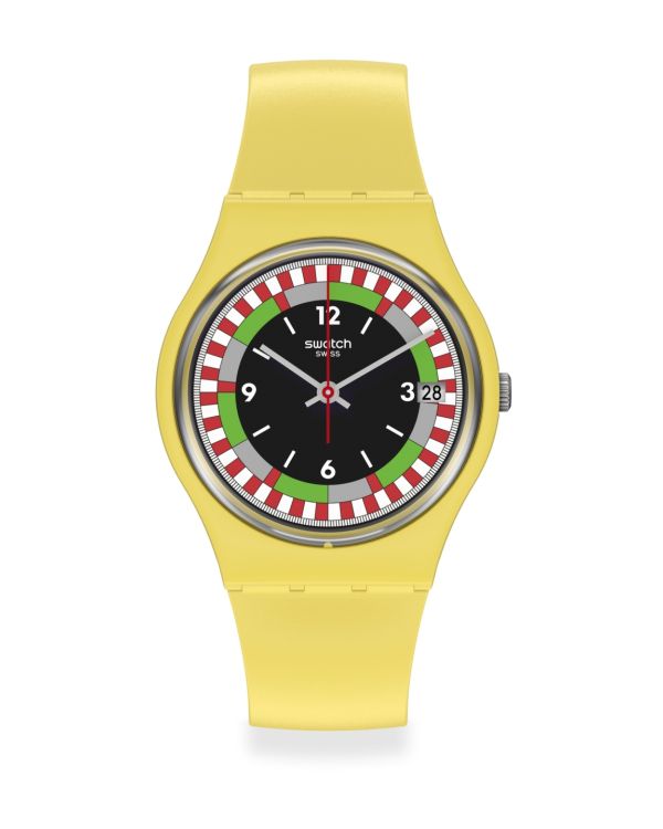 Swatch Analog-Uhr - Original Gent Bioceramic: Yel_Race