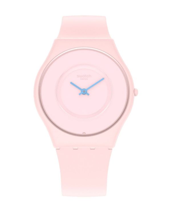 Swatch Montre analogique - Skin Classic Bioceramic: Caricia Rosa