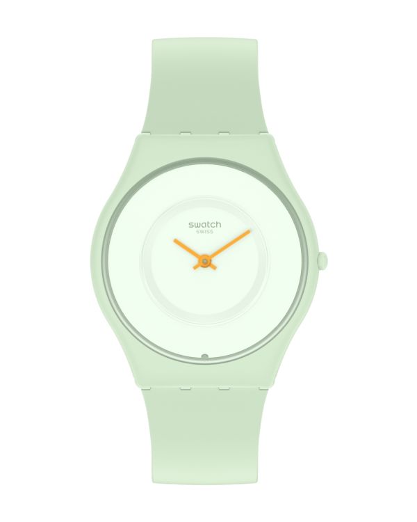 Swatch Montre analogique - Skin Classic Bioceramic: Caricia Verde