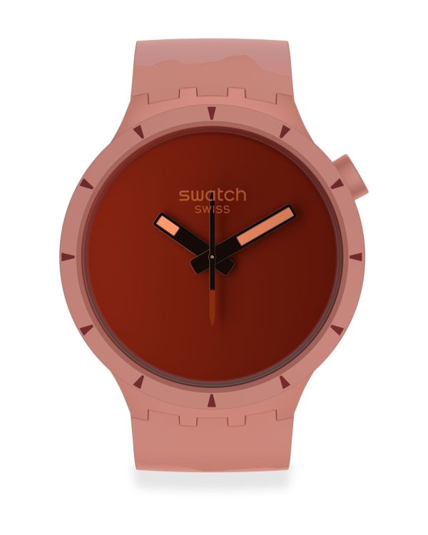 Swatch Analog-Uhr, Swissmade - Big Bold Bioceramic: Canyon