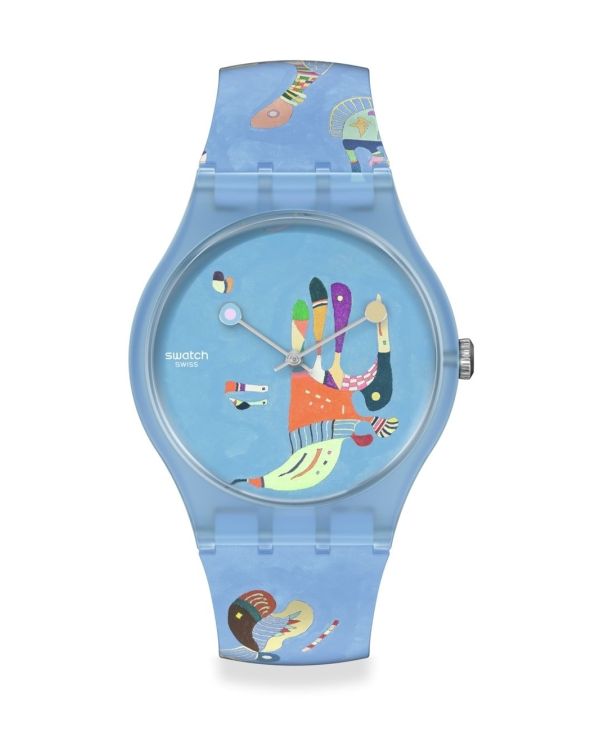 Swatch Analog-Uhr, Swissmade - Original New Gent: Blue Sky