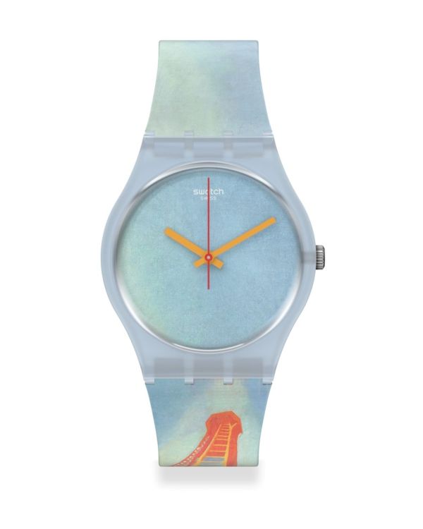 Swatch Analog-Uhr, Swissmade - Original Gent: Eiffel Tower