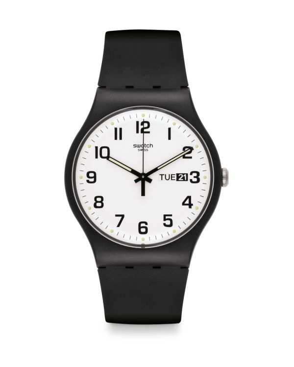 Swatch Montre analogique, Swissmade - New Gent, Twice Again