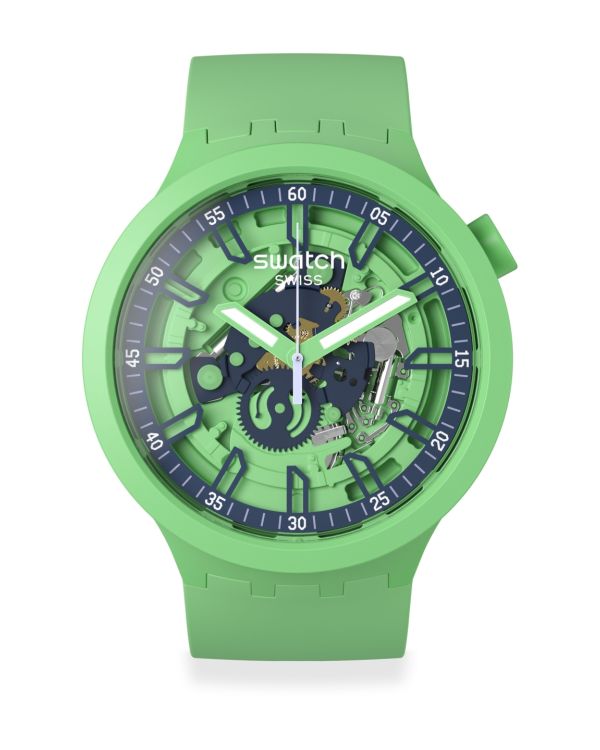 Swatch Montre analogique, Swissmade - Big Bold: Fresh Squeeze