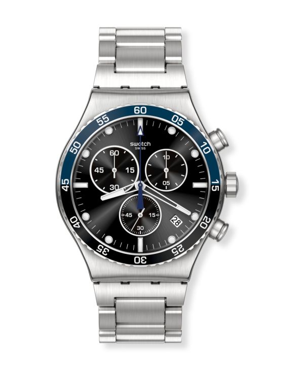 Swatch Chronograph - I New Chrono: Dark Blue Irony