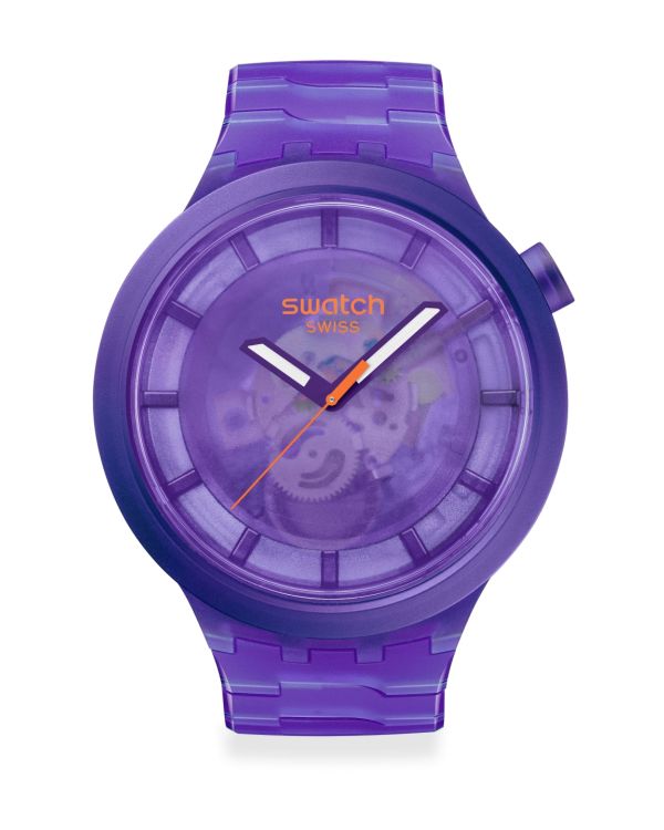 Swatch Montre analogique - 2407 COLORS OF JOY : PURPLE JOY