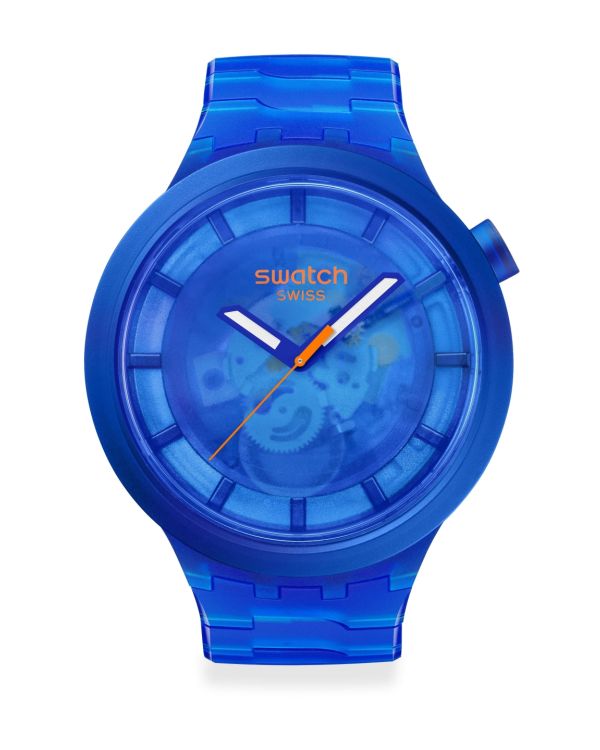 Swatch Montre analogique - 2407 COLORS OF JOY : NAVY JOY