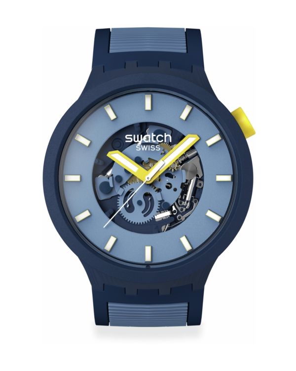Swatch Horloge skeleton - 2408 SWATCH ESSENTIALS: BELOW THE HORIZON