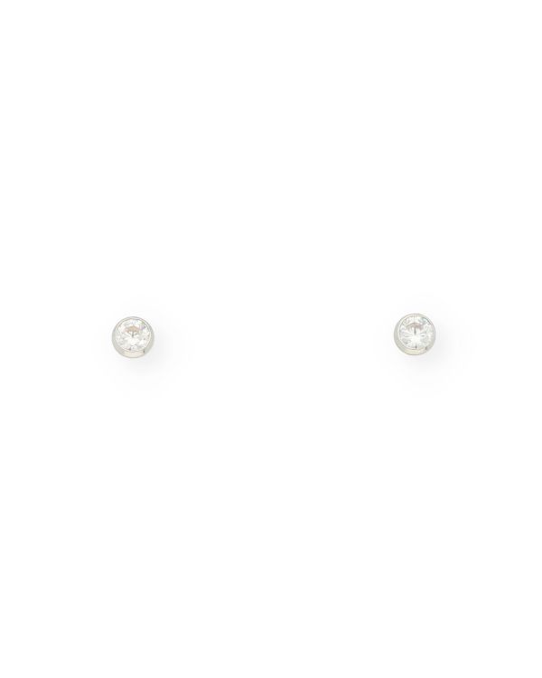 Clous d'oreilles Zirconia Argent 925 - Style de Carat