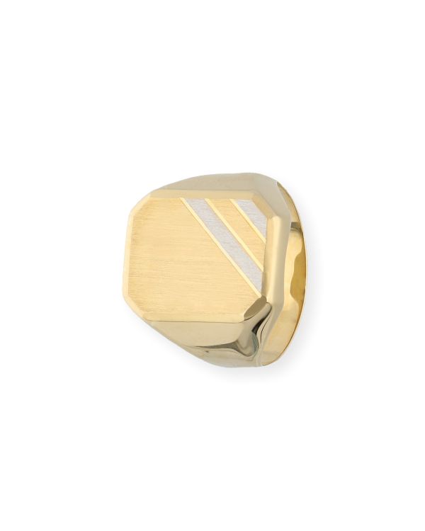 Ring Gold 18 ct - Men's Classic von Carat Men