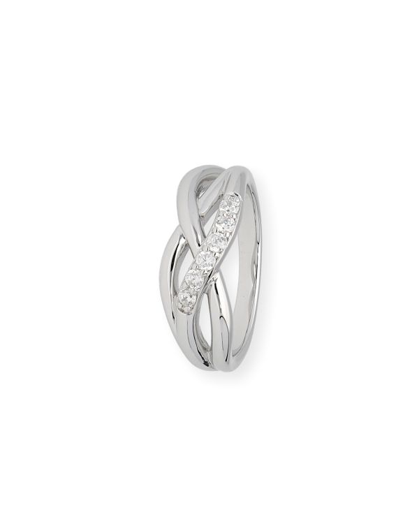bague zirconia argent 925 - Style de Carat