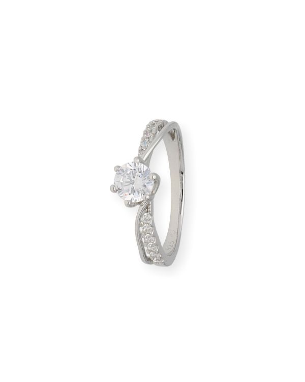 Zirkonia Ring Silber 925 - Style von Carat