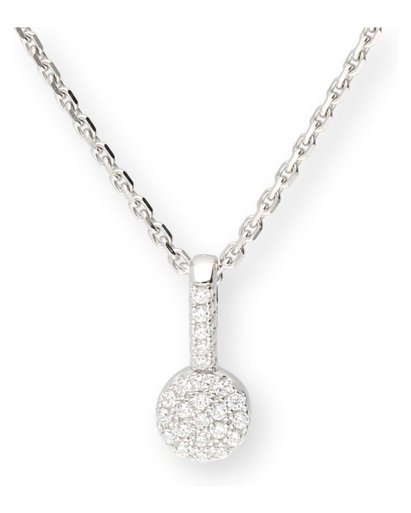 Zirkonia Halskette Silber 925 - Style von Carat