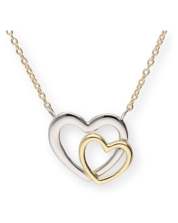 Halskette Gold 9 ct - Hearts von Carat and Friends
