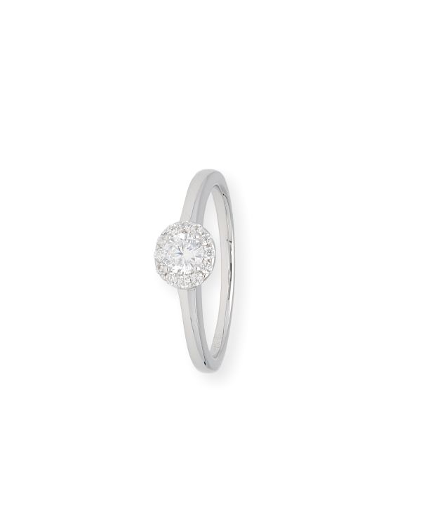Zirkonia Ring Silber 925 - Style von Carat