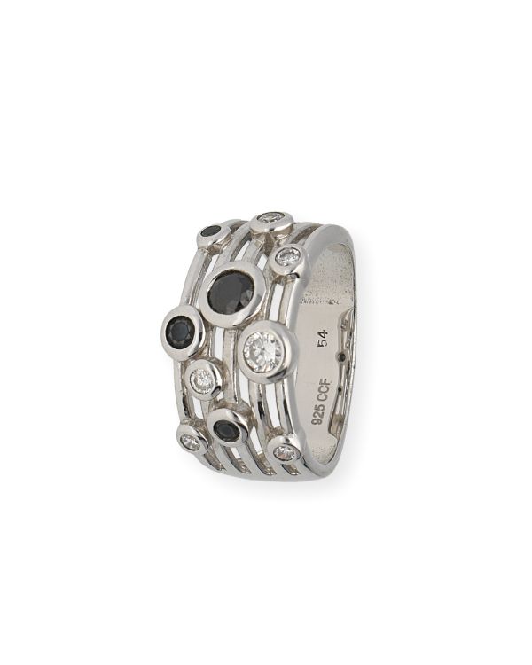 bague zirconia argent 925 - Style de Carat