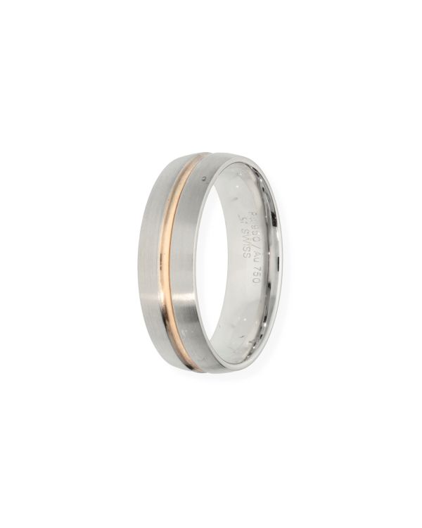 Bague Or 18 ct, Palladium 950 - Men's Classic de Carat