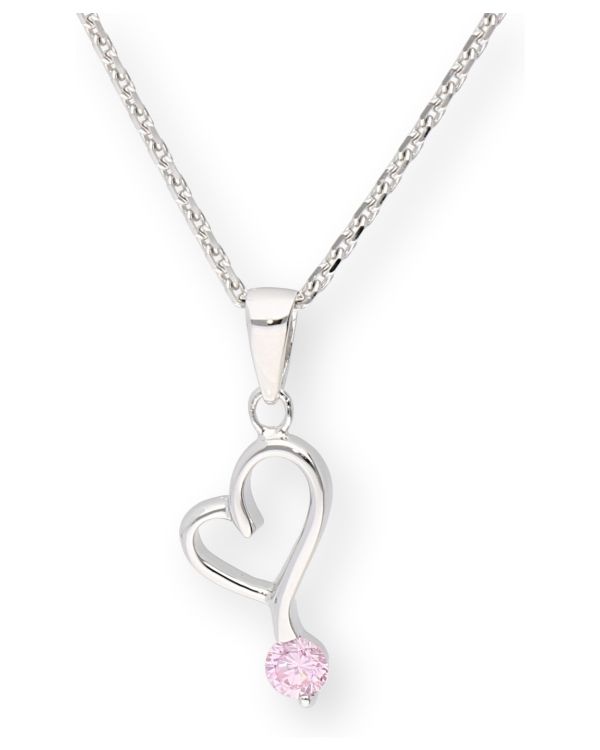 collier zirconia argent 925 - Hearts de Carat and Friends