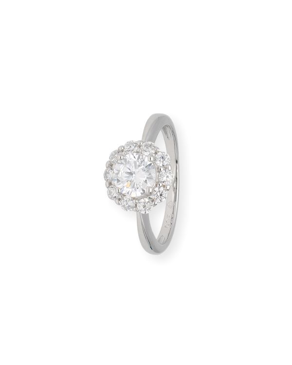 bague zirconia argent 925 - Motifs de Carat