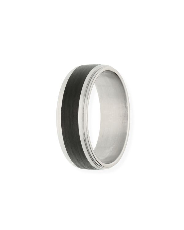 Bague Palladium 950, Carbone - Men's Classic de Carat