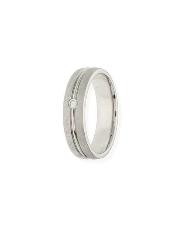 Bague Diamant Palladium 950 - Style de Carat