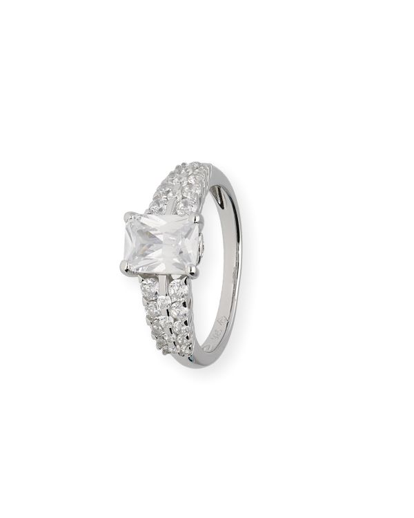 Zirkonia Ring Silber 925 - Style von Carat