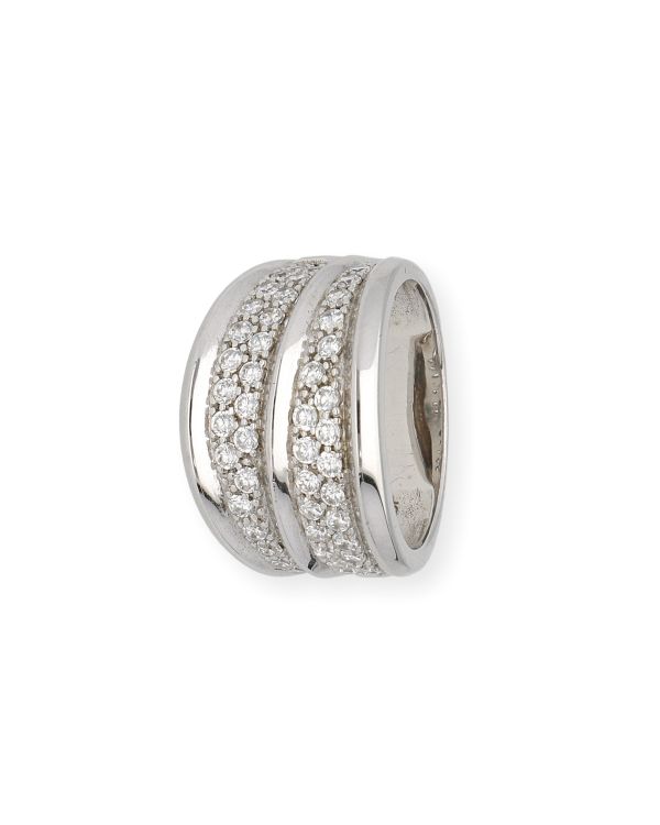 bague zirconia argent 925 - Style de Carat