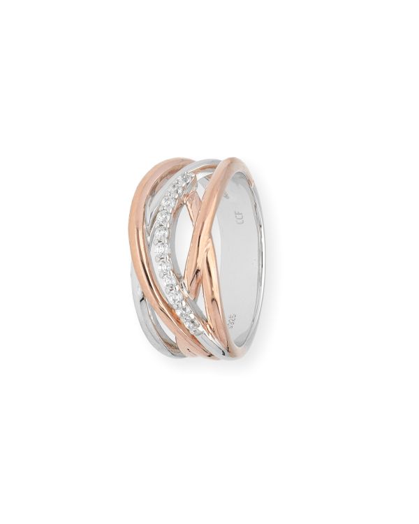 Zirkonia Ring - Vermeilrose von Carat