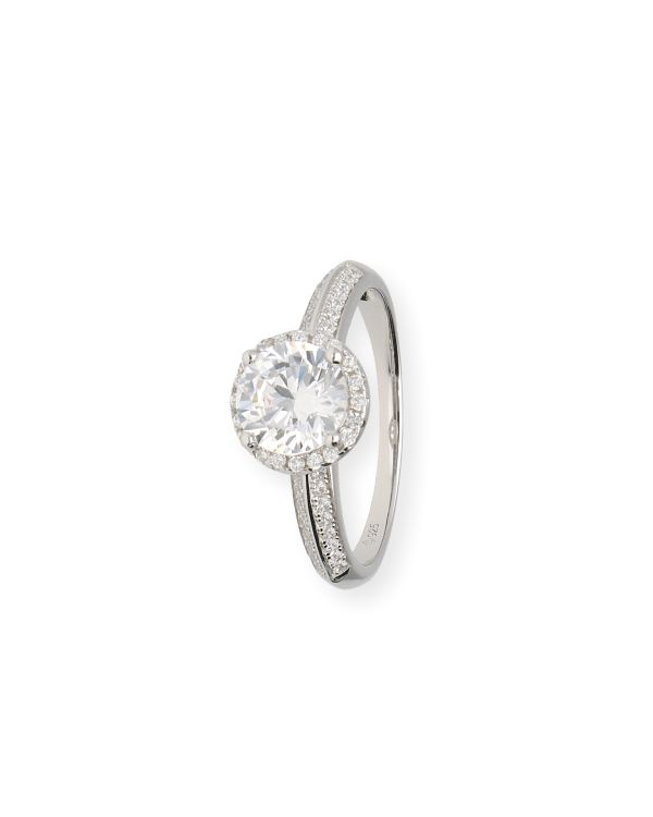 bague zirconia argent 925 - Style de Carat