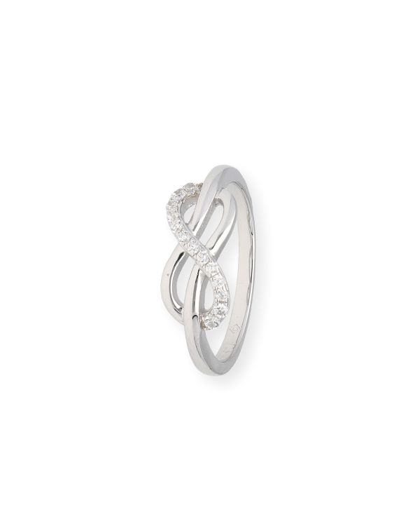 bague zirconia argent 925 - Motifs de Carat