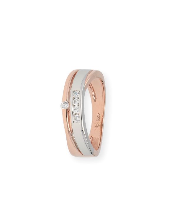Zirkonia Ring - Vermeilrose von Carat