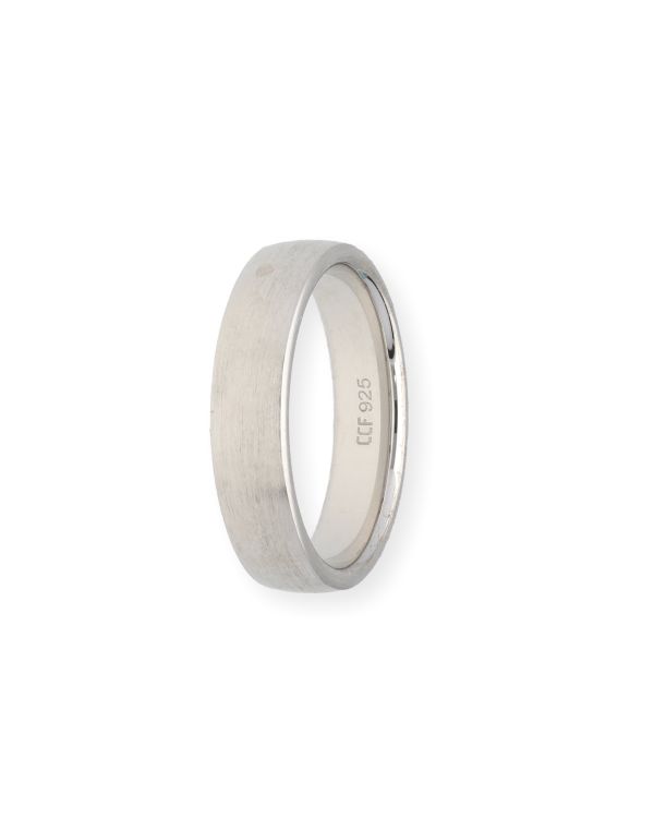 bague partenaire argent 925 - Alliance de Carat Men