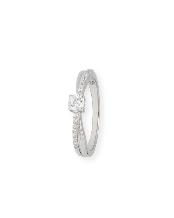 Zirkonia Ring Silber 925 - Style von Carat
