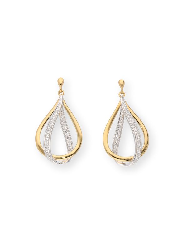 dormeuses zirconia or 18 ct - Style de Carat