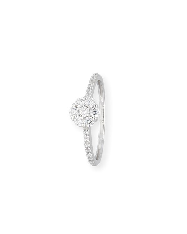 Zirkonia Ring Gold 18 ct - Style von Carat