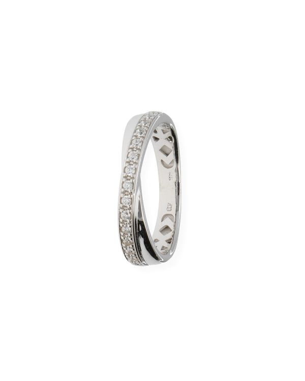 Zirkonia Ring Gold 9 ct - Alliance von Carat